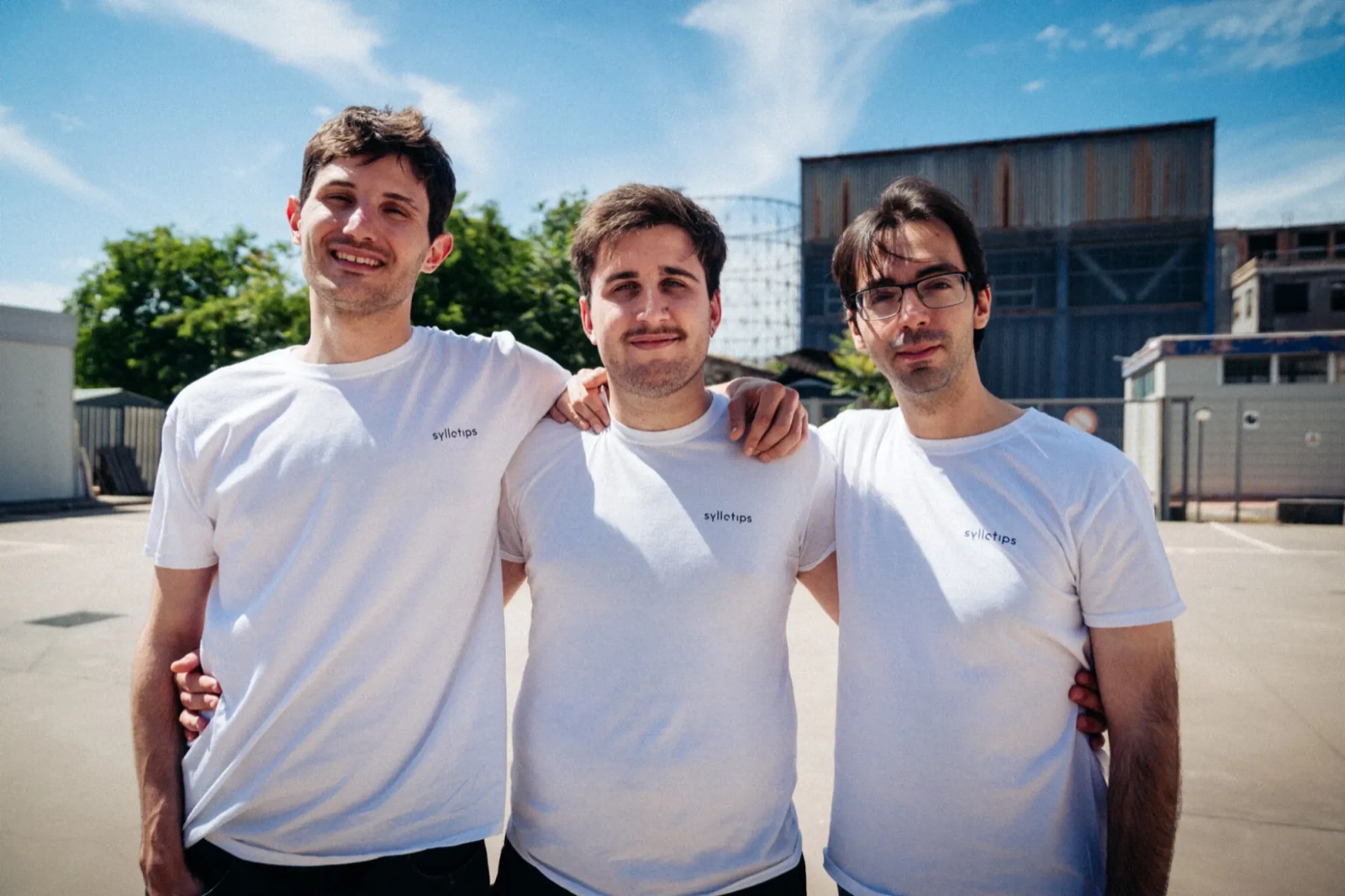 Syllotips co-founders Giorgio Barnabò, Simone Silvestri and Leonardo Martini